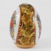 Vintage Satsuma Egg, Satsuma Pottery Egg Of 4 Inch Size With Hand Painted Floral Design In White And Gold Finish CHE4-02