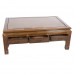 Rosewood Sofa Set Handcarved Four Seasons Design 10 Pcs Set Natural Finish LK-10 PCS