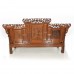 Rosewood Sofa Set With Pierced Open Carvings - 8 Piece Set Natural Finish DF-L009