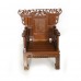 Rosewood Sofa Set With Pierced Open Carvings - 8 Piece Set Natural Finish DF-L009