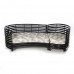 Solid Rosewood Sofa Set 6 Pcs Set Dark Brown Color - LK RD. SOFA
