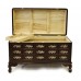 Dark Cherry Multi square Solid Rosewood Camphor Chest with Mother of Pearl Inlaid - LK 08-000454