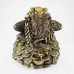 Big Size Brass Wealthy Money Frog On Treasure (Wealth And Good Fortune)  YC-BIGFG01