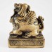 Feng Shui Brass Fu Dog Guardian Of Wealth And Negativity Good For Entrances Of Businesses And Homes  (A Symbol Of Loyalty And Guardianship) YC-FUD02