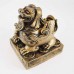 Feng Shui Brass Fu Dog Guardian Of Wealth And Negativity Good For Entrances Of Businesses And Homes  (A Symbol Of Loyalty And Guardianship) YC-FUD02