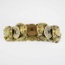 Fengshui Brass 4 Money Frog Bridge On Treasure Coin Souvenir Home Decoration Gift and Prosperity Symbol YC-SM4FG01