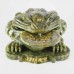 Handmade Money Frog from Artificial Jade Big Size Green Color YJH-FGAJL01