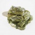 Handmade Money Frog from Artificial Jade Big Size Green Color YJH-FGAJL01