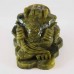 Handmade Money Frog from Artificial Jade Small Size Green Color YJH-FGAJS01