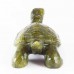 Hand Carved Fengshui Green Artificial Jade Tortoise for Longevity YJH-GNF01