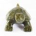 Hand Carved Fengshui Green Artificial Jade Tortoise for Longevity YJH-GNF01