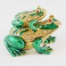 Mum And Baby Dual Frog Figurine Jewelry Trinket Box With Crystals Casket Type Souvenir Home Decoration Gift And Prosperity Symbol YHX-GF1