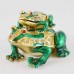 Mum And Baby Dual Frog Figurine Jewelry Trinket Box With Crystals Casket Type Souvenir Home Decoration Gift And Prosperity Symbol YHX-GF1