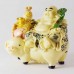 Laughing Buddha Sitting On Fat Pig With Ru Yi And Stack Of Ingot And Money Bag  YJLB-STB04