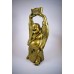 Handmade Golden Huge Size Laughing Buddha Statue Elevating A Huge Ingot With Both Hands YFM-BIGB03