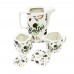 Ceramic Modern Stylish Printed Tea Serving Set 15 Pc Set  LKJT-CF01