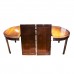 Solid Rosewood Chinese Longevity Oval Dining Set with 8 Chairs Natural Finish - DF-D001A/96"