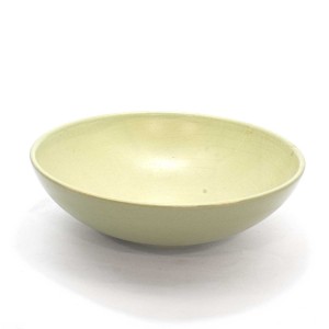 Vintage Style Porcelain Bowl for Home Decor 8" Dia Green Beige- GYBOWL-05