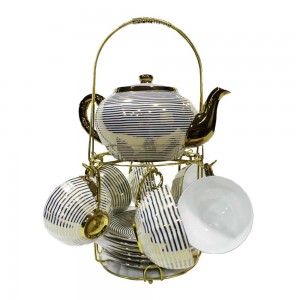 Light Weight Tea Serving Set 13 Pc Set - CPJCTS01