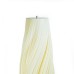 3D Printed LED Floor Lamp w/ Metal Base, White - L24212
