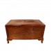 Multi square Solid Rosewood Camphor Chest Flower And Bird Carvings Natural Finish- LK 08-000271L