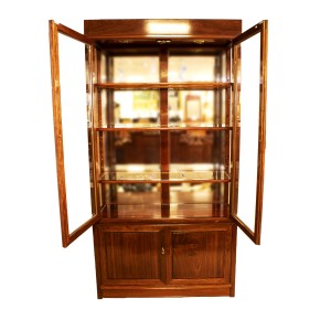 Rosewood Display Cabinet with Natural Finish - LK40X40X78BC