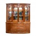 Solid Teakwood 72" Buffet & Lighted Hutch Natural Finish - LK72" T/W