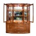 Solid Teakwood 72" Buffet & Lighted Hutch Natural Finish - LK72" T/W