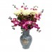 Antique Look Pottery Planter Flower Vase For Home Decoration And Antique Collection Blue  - LKANTIQUEV05