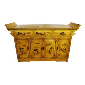 Oriental Chinese Antique Altar Cabinet/Buffet Table - LKHA1868