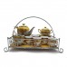 Ceramic Traditional Tea Serving Set 15 Pc Set - LKJT-TS03