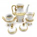 China vintage Iridescent Footed Gold Cut-out Tea Cup Set - LKJW-TS04