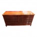 Natural Finish Rosewood Chinese Sideboard 6 Drawers- LPK BUFFET 01