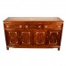 LK11/000321B/1.5 60''Rosewood Oriental Buffet Cabinet with Mother Of Pearl Inlaid and Natural Finish