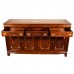 LK11/000321B/1.5 60''Rosewood Oriental Buffet Cabinet with Mother Of Pearl Inlaid and Natural Finish