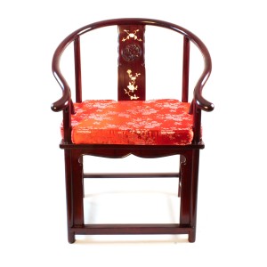 Rosewood 3 Pcs Monk Design Chair 