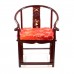 Rosewood 3 Pcs Monk Design Chair 