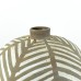 Pottery Vase w/ Stripes, White, Small - A24103