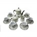 Ceramic Traditional Tea Serving Set 15 Pc Set - LKJT-TS02