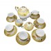 Ceramic Traditional Tea Serving Set 15 Pc Set - LKJT-TS01