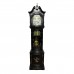 Rosewood Grandfather Clock Triple Chime  Mother Of Pearls Inlaid Dark Red Cherry LK94-000154A
