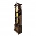 Rosewood Grandfather Clock With 3 Side Glass Cabinet  Dark Cherry LK94-000454