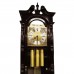 Rosewood Grandfather Clock With 3 Side Glass Cabinet  Dark Cherry LK94-000454