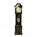 Rosewood Triple Chime Grandfather Clock With Bottom Cabinet Dark Red Cherry  LK94-00144A