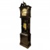 Rosewood Triple Chime Grandfather Clock With Bottom Cabinet Dark Red Cherry  LK94-00144A