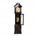 Rosewood Triple Chime Grandfather Clock With Bottom Cabinet Dark Red Cherry  LK94-00144A