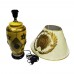 Oriental Porcelain Table Lamp with Shade For Bedroom Golden Yellow HLNT-01