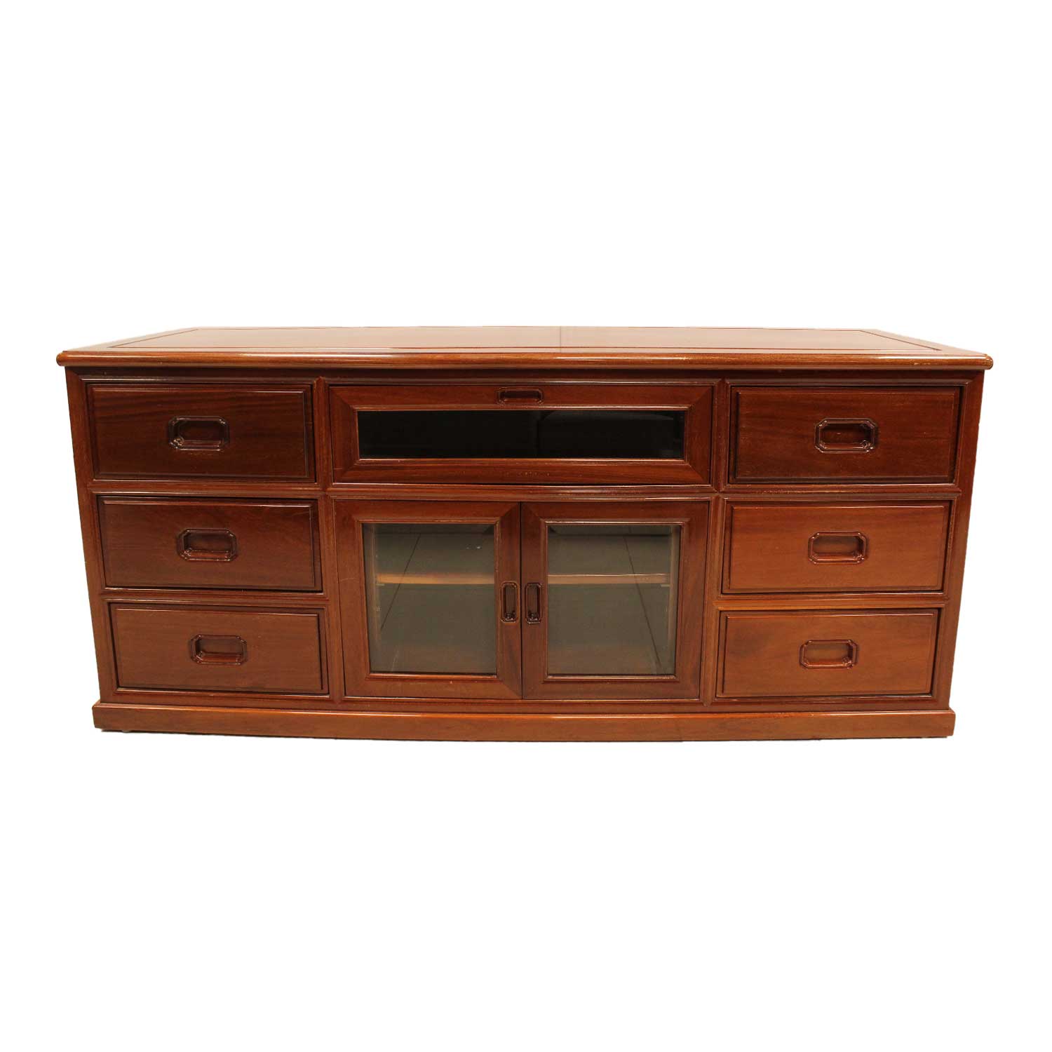 Mahogany clearance tv stand