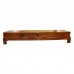 Rosewood Low TV Cabinet with Two Drawers Natural Finish LK93TV-01