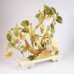 Handmade Artificial Jade Feng Shui Gold Ingot Money Tree Bonsai Hardstone Gemstone Decor YJH-MT01